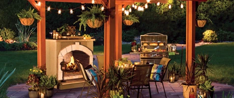 cal flame backyard setting